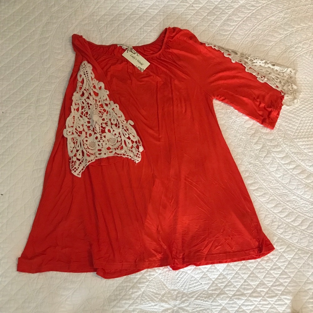 Orange Tunic/Dress